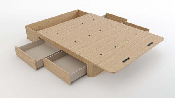 Canapé de Cajones Esquinas Redondeadas Curvabox