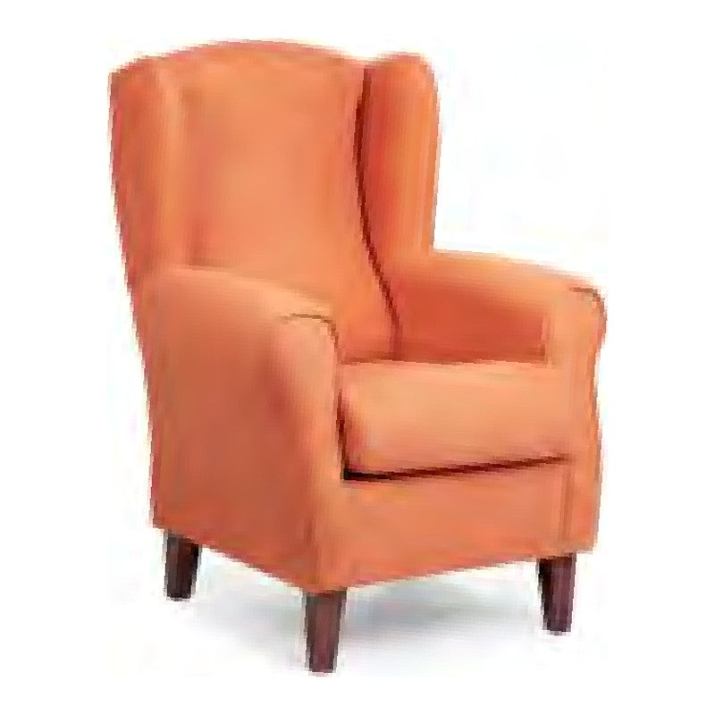 Sillón orejero Low Cost color 10 Naranja