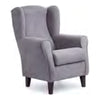 Sillón orejero Low Cost color 2 Gris