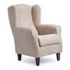 Sillón orejero Low Cost color 6 Beige
