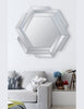 Espejo de pared metal Hexagonal 72124