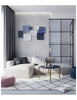 Decoración metálica de pared cuadros