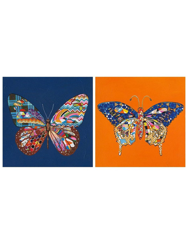 Cuadro en pack Mariposas día y noche